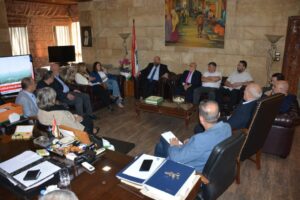 المحافظ نهرا في سرايا طرابلس اليوم بحث في حلول جذرية لأزمة النفايات ووضع حد لحرقها