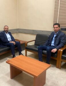 الدكتور محمد الحزوري يلتقي النائب كريم كبارة والبحث يتناول شؤون طرابلس
