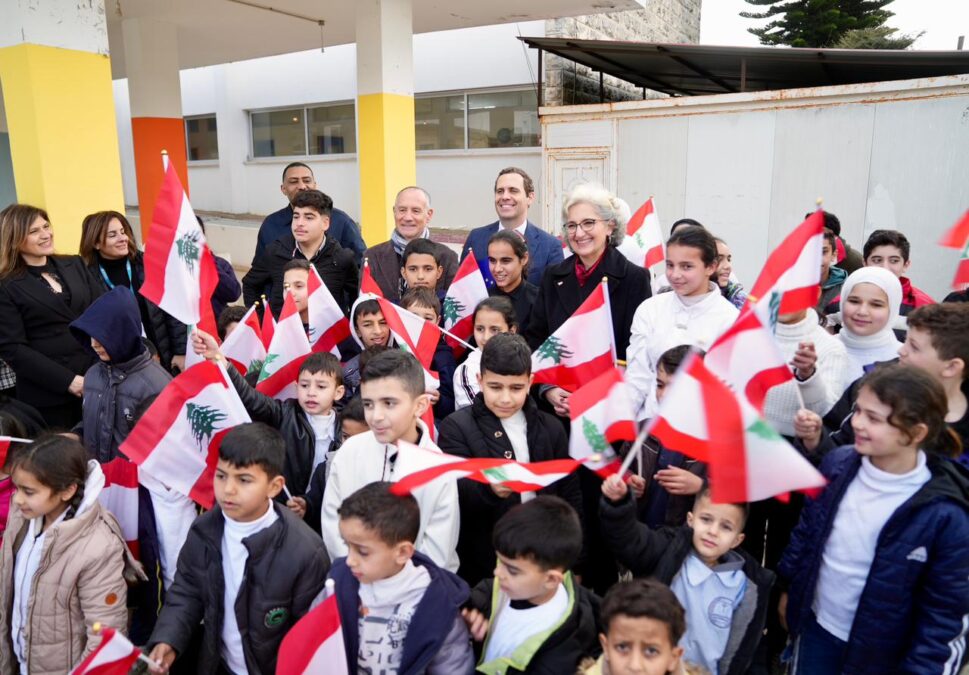 وزارة التربية والتعليم العالي والاتحاد الأوروبي واليونيسف يعلنون عن دعم جديد لتعزيز استمرارية التعليم في جنوب لبنان خلال زيارة ميدانية للمدارس الحدودية