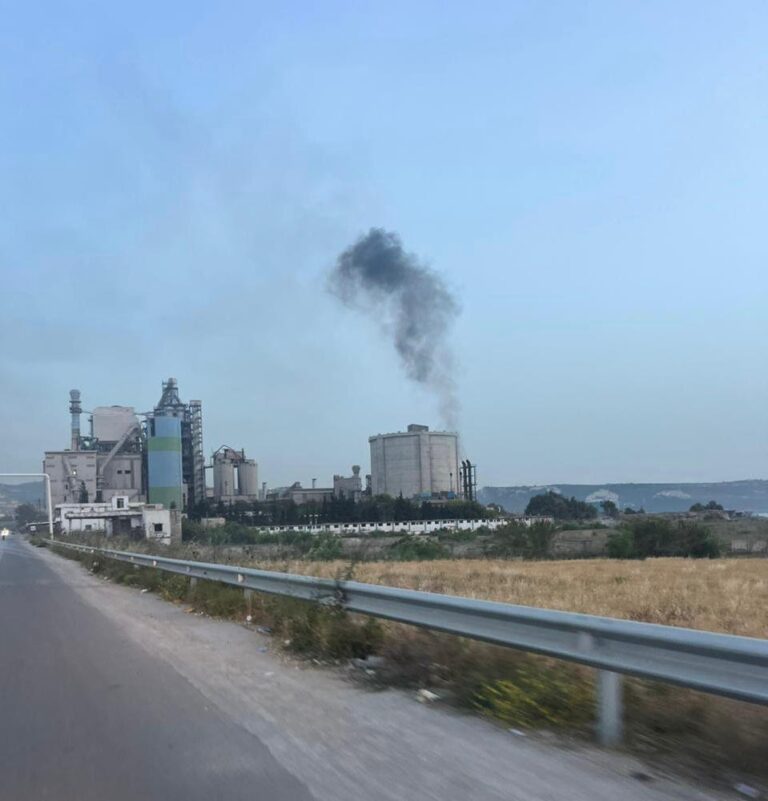 شركة الترابة بصرف عمّال وجمعية بلادي خضرا